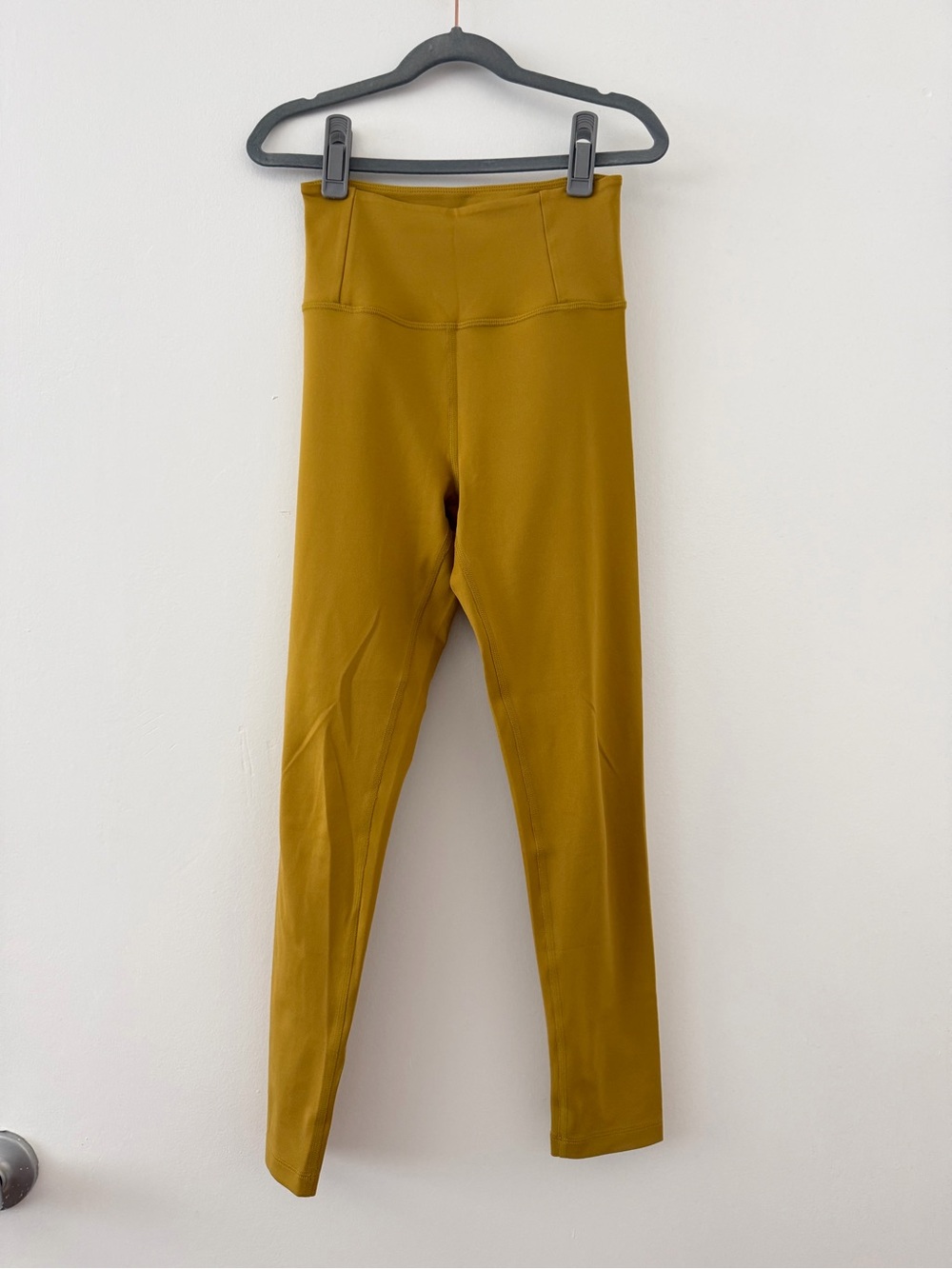 girlfriend collective Float High-Rise Leggings in Saturn Gold